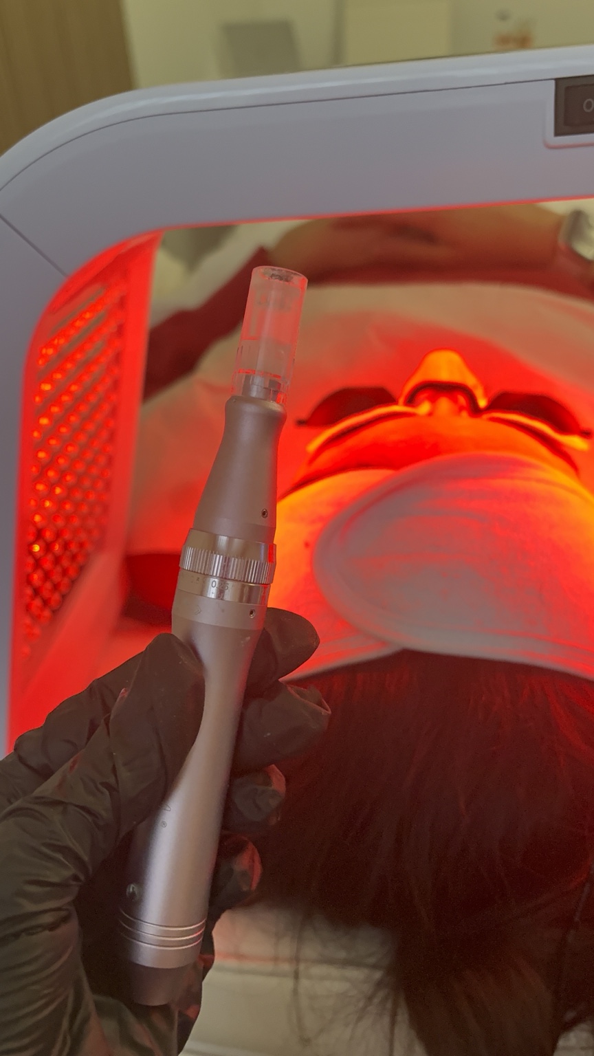 LED em protocolo facial